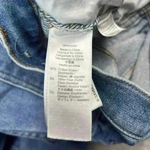 Madewell Jeans Women's 27 10 inch High- Rise Skinny Crop Denim Blue - Picture 8 of 11